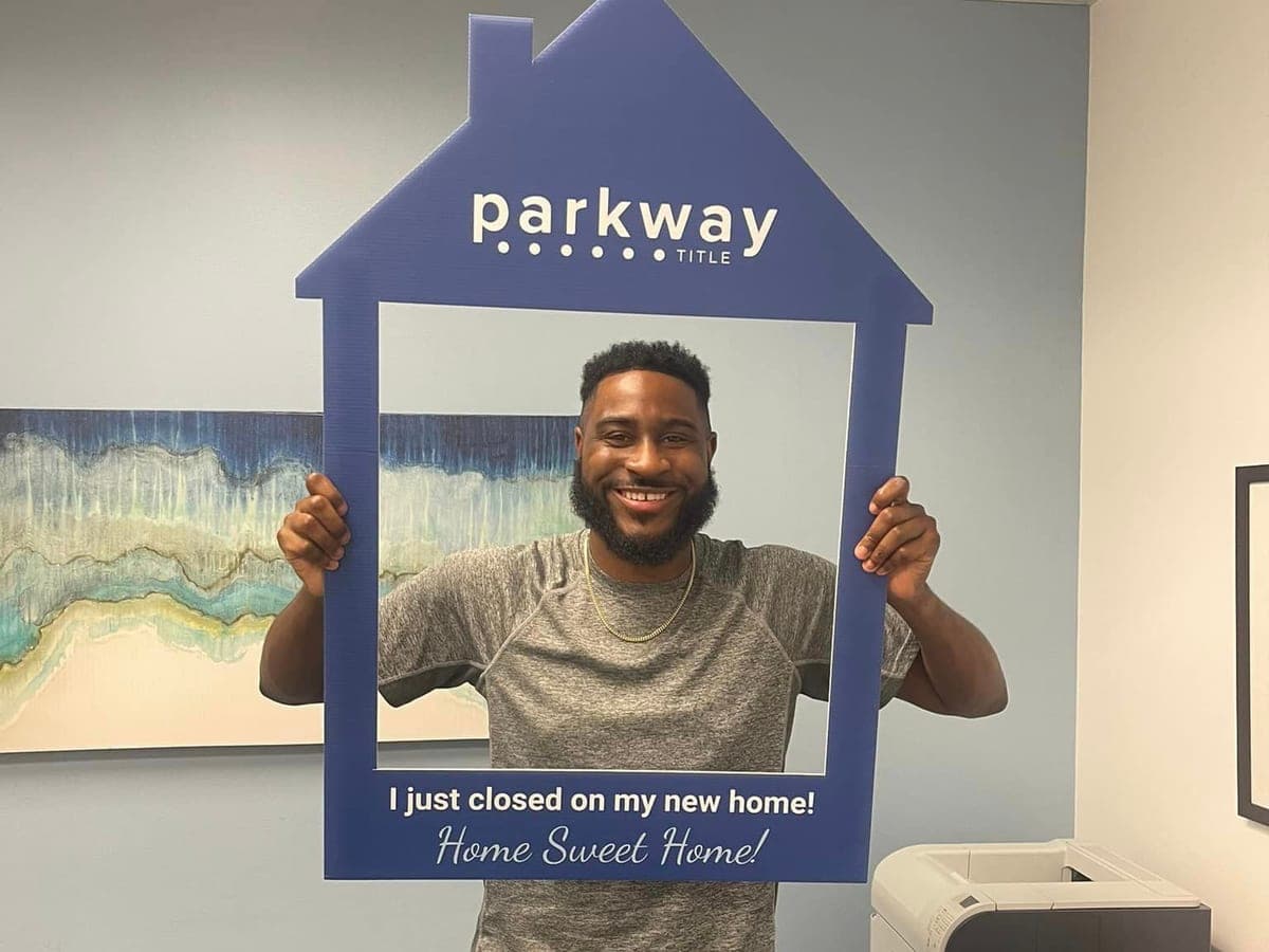 Clients of The Allan Home Group on closing day