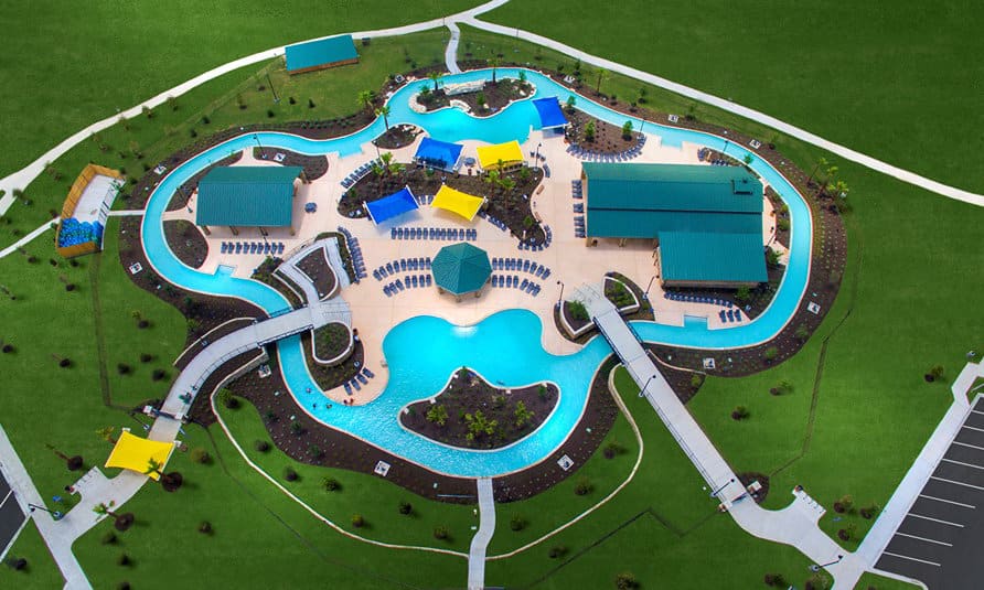 Lazy River Amenities in Sunfield